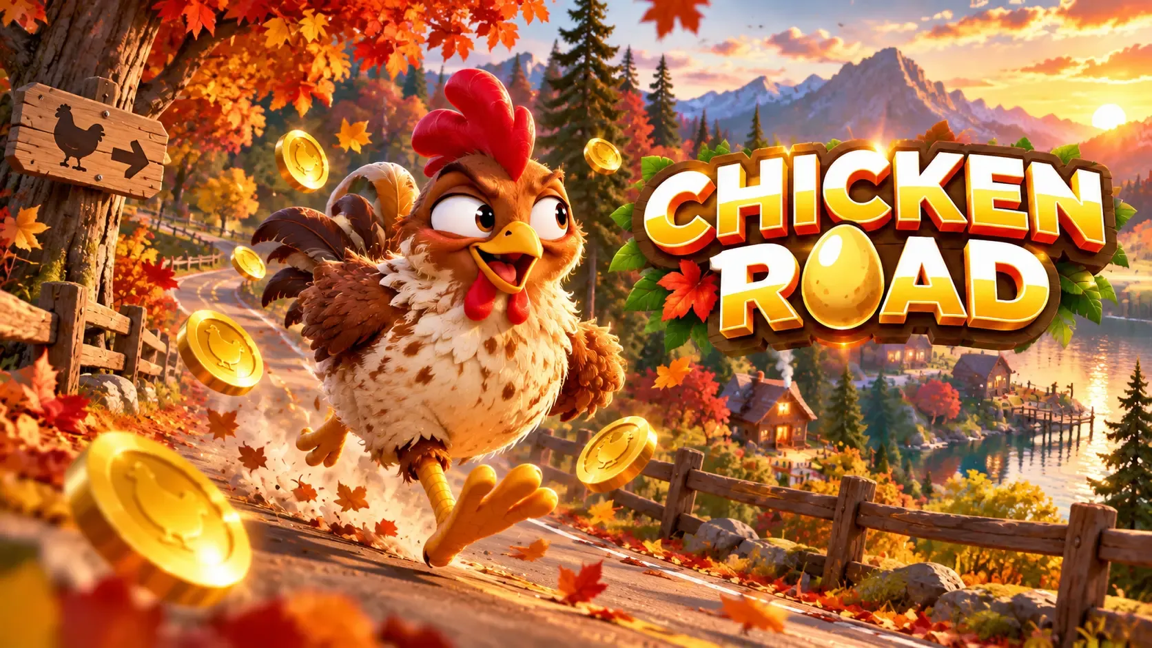 Chickens roads